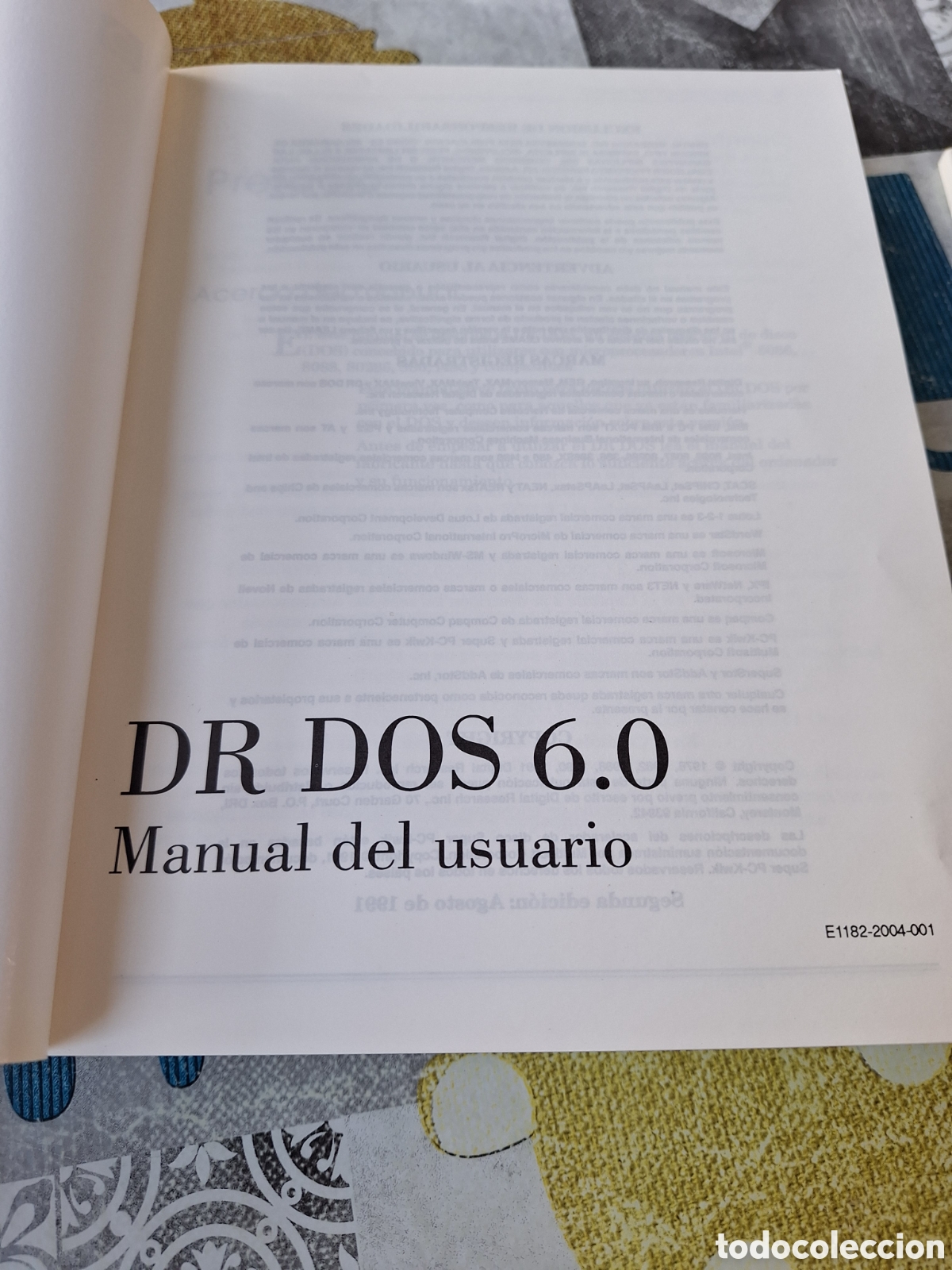 Libros de segunda mano: DR DOS 6.0 Manual usuario y View Max inform&aacute;tica retro - Foto 2