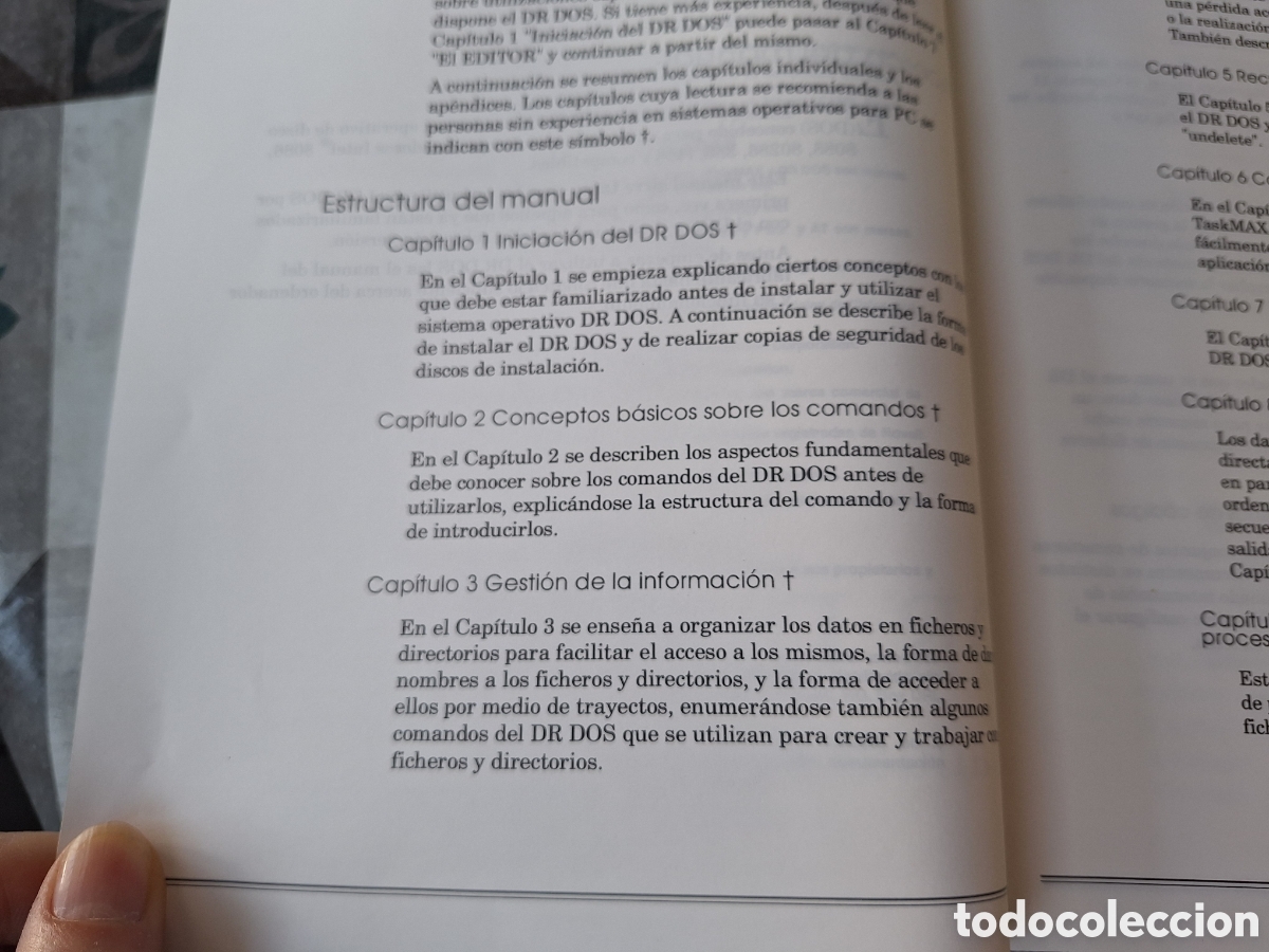 Libros de segunda mano: DR DOS 6.0 Manual usuario y View Max inform&aacute;tica retro - Foto 4