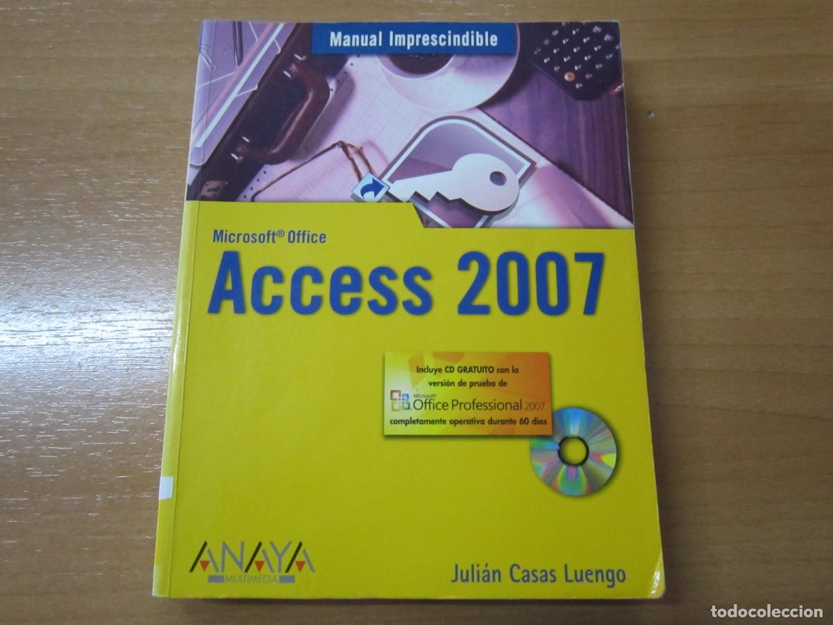 Libros de segunda mano: Microsoft Office, Access 2007, de J.C. Luengo - Foto 1