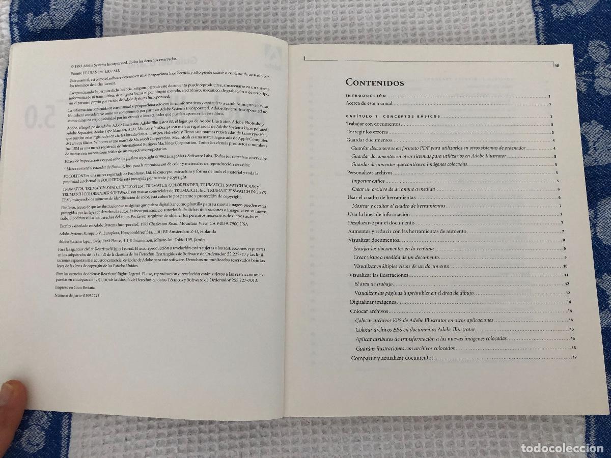 Libros de segunda mano: Adobe Illustrator versi&oacute;n 5.0 - Gu&iacute;a del usuario / manual para Macintosh, 1993. - Foto 6