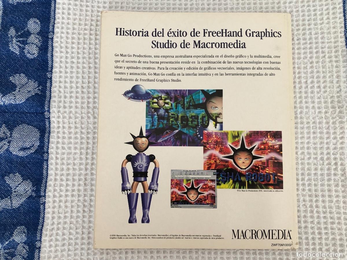 Libros de segunda mano: Macromedia Freehand Graphics Studio 7 - Introducci&oacute;n, 1996. - Foto 2