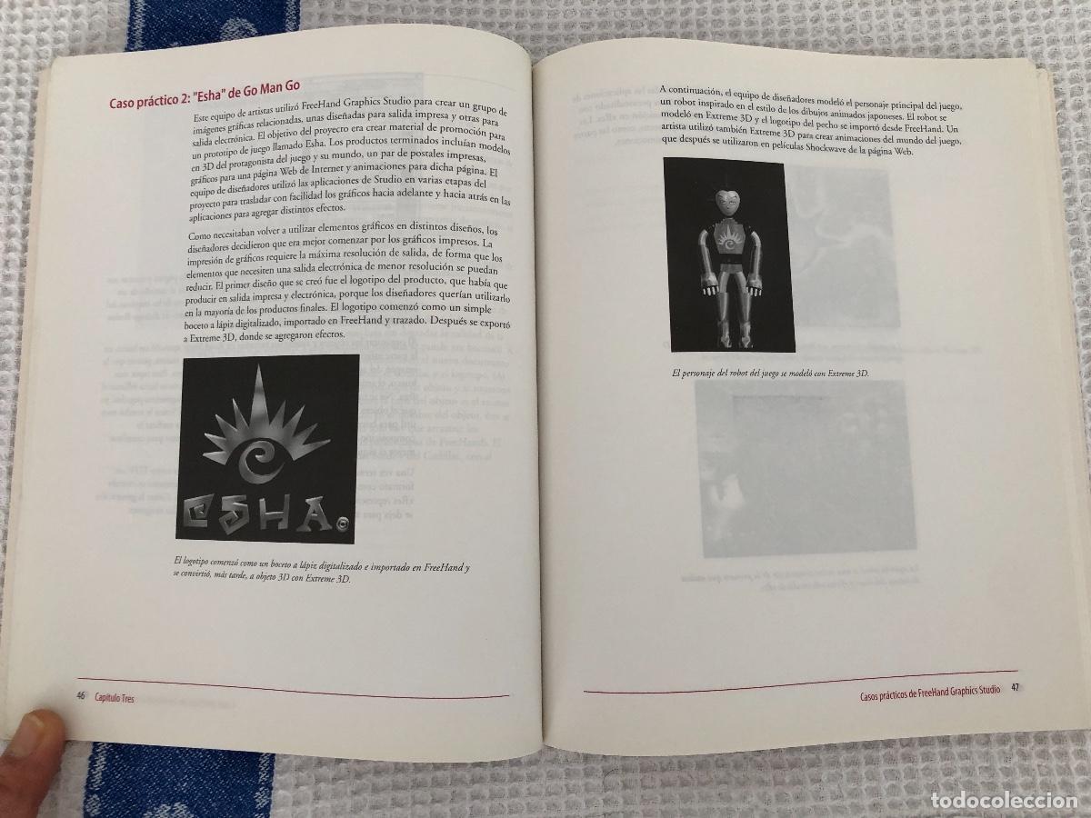 Libros de segunda mano: Macromedia Freehand Graphics Studio 7 - Introducci&oacute;n, 1996. - Foto 9