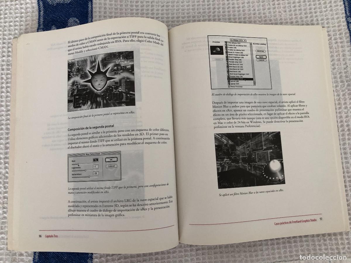 Libros de segunda mano: Macromedia Freehand Graphics Studio 7 - Introducci&oacute;n, 1996. - Foto 10
