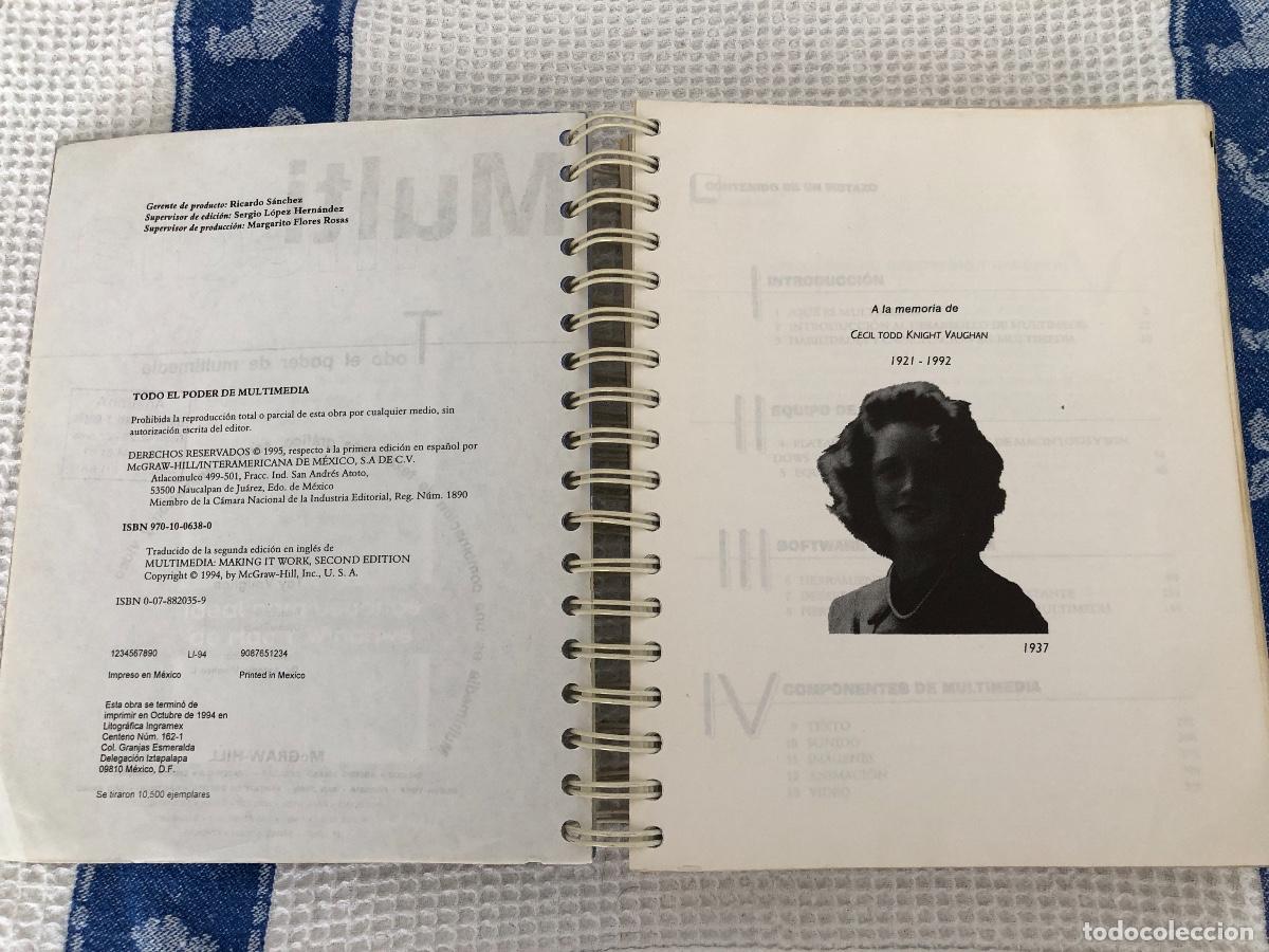 Libros de segunda mano: Todo el poder de MULTIMEDIA / Segunda edici&oacute;n. - Tay Vaughan, (1994). - Foto 5