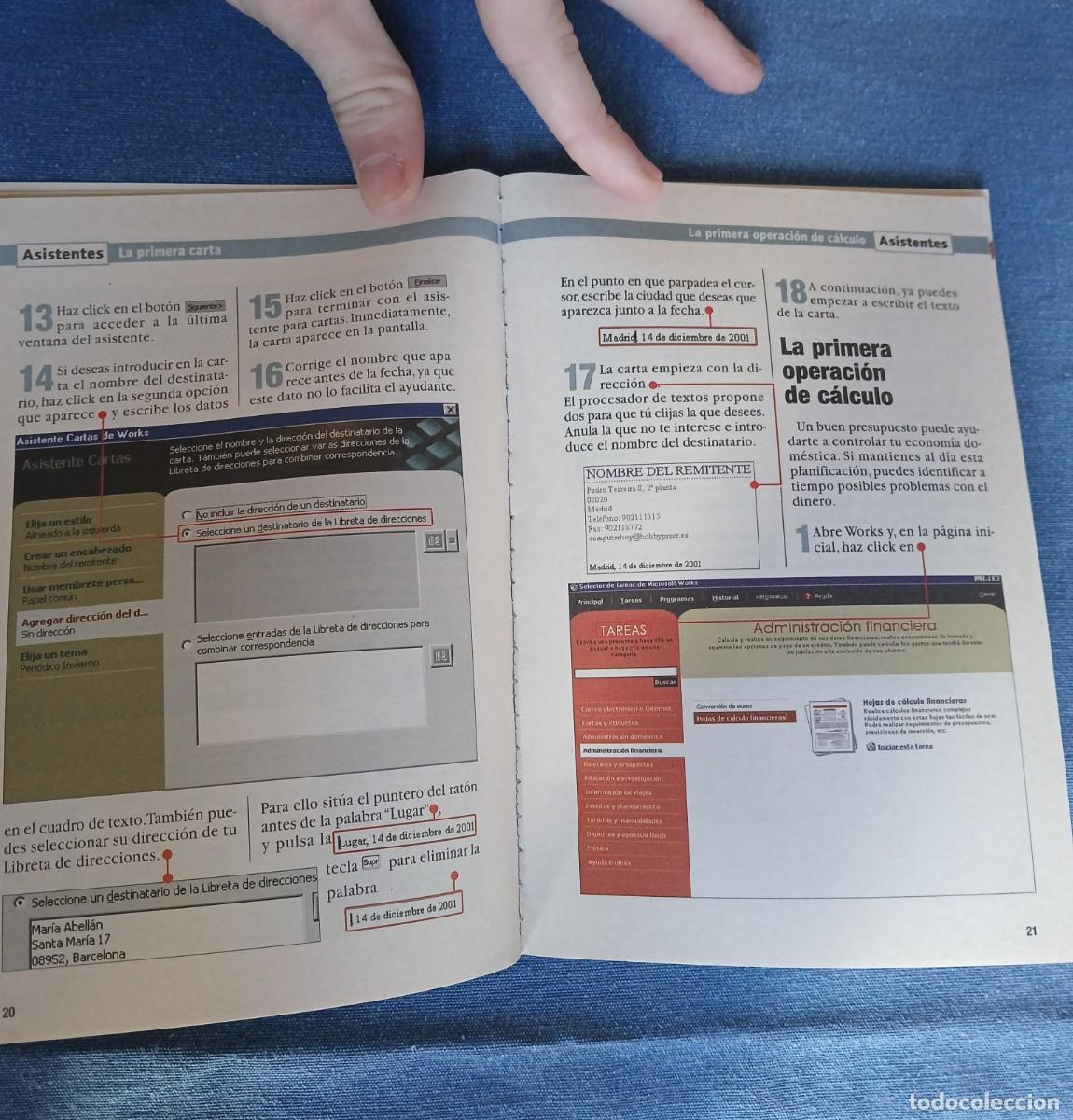 Libros de segunda mano: Computer hoy Ms Works f&aacute;cil - Foto 4