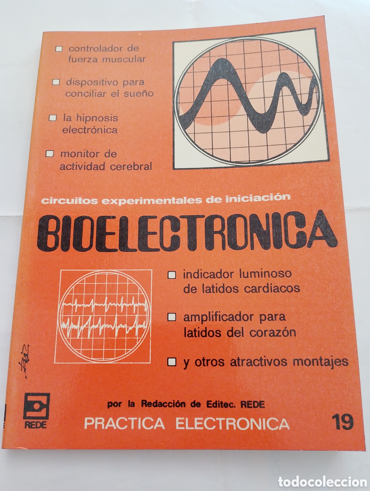 Libros de segunda mano: Libro. Bioelectronica circuitos experimentales de iniciacion. REDE. - Foto 1