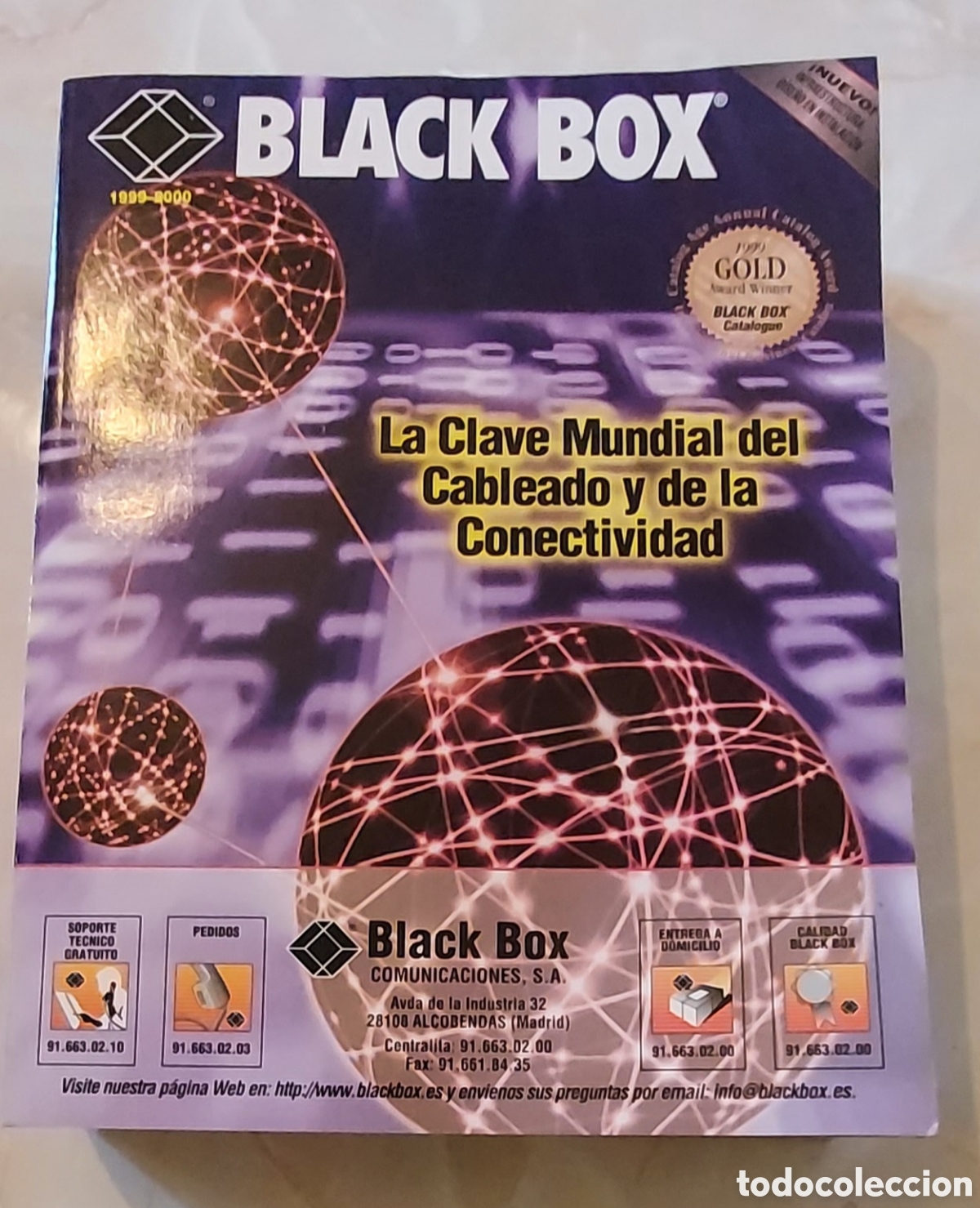 Libros de segunda mano: Inform&aacute;tica. Cat&aacute;logo a&ntilde;os 90 Black Box - Foto 1