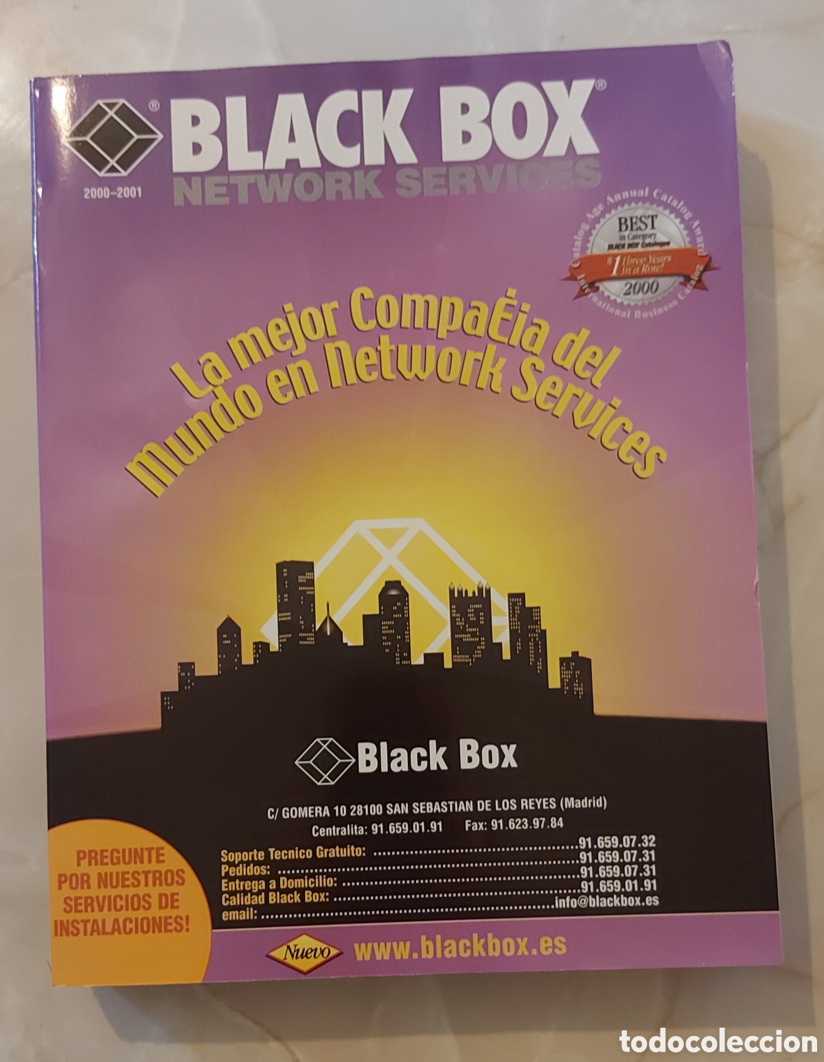 Libros de segunda mano: Inform&aacute;tica. Cat&aacute;logo a&ntilde;os 90 Black Box - Foto 3