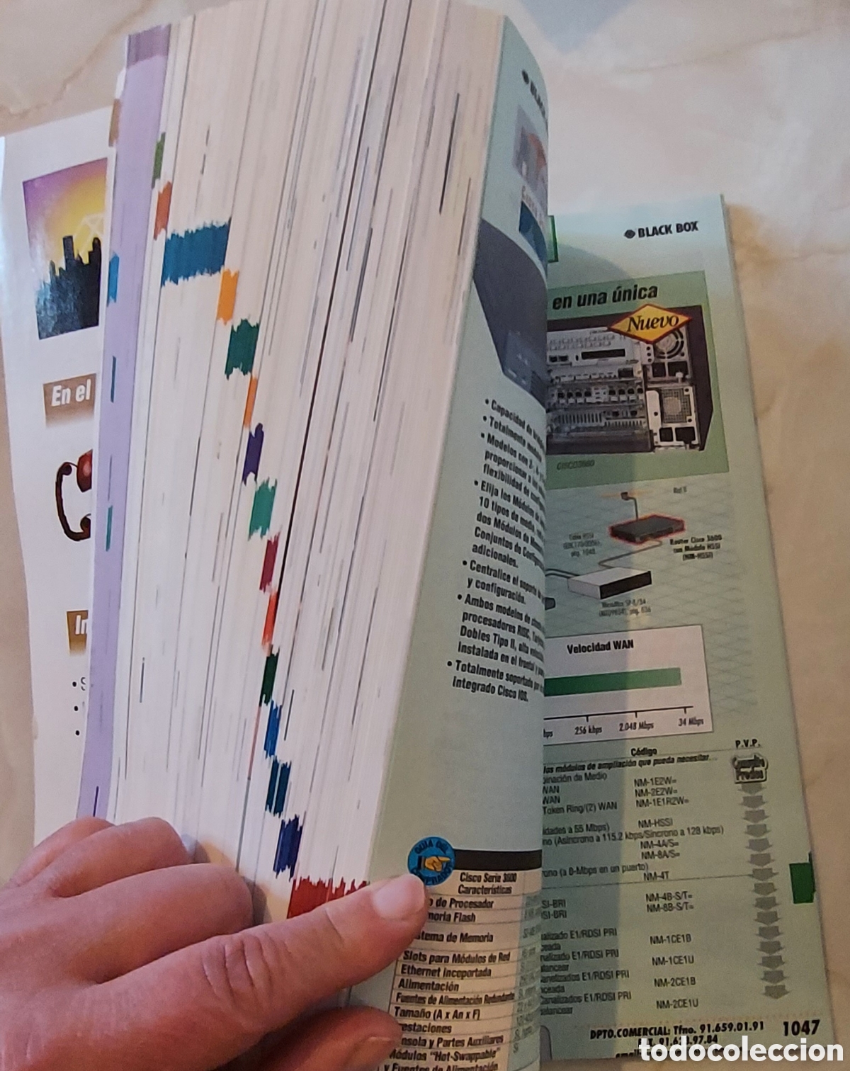 Libros de segunda mano: Inform&aacute;tica. Cat&aacute;logo a&ntilde;os 90 Black Box - Foto 2