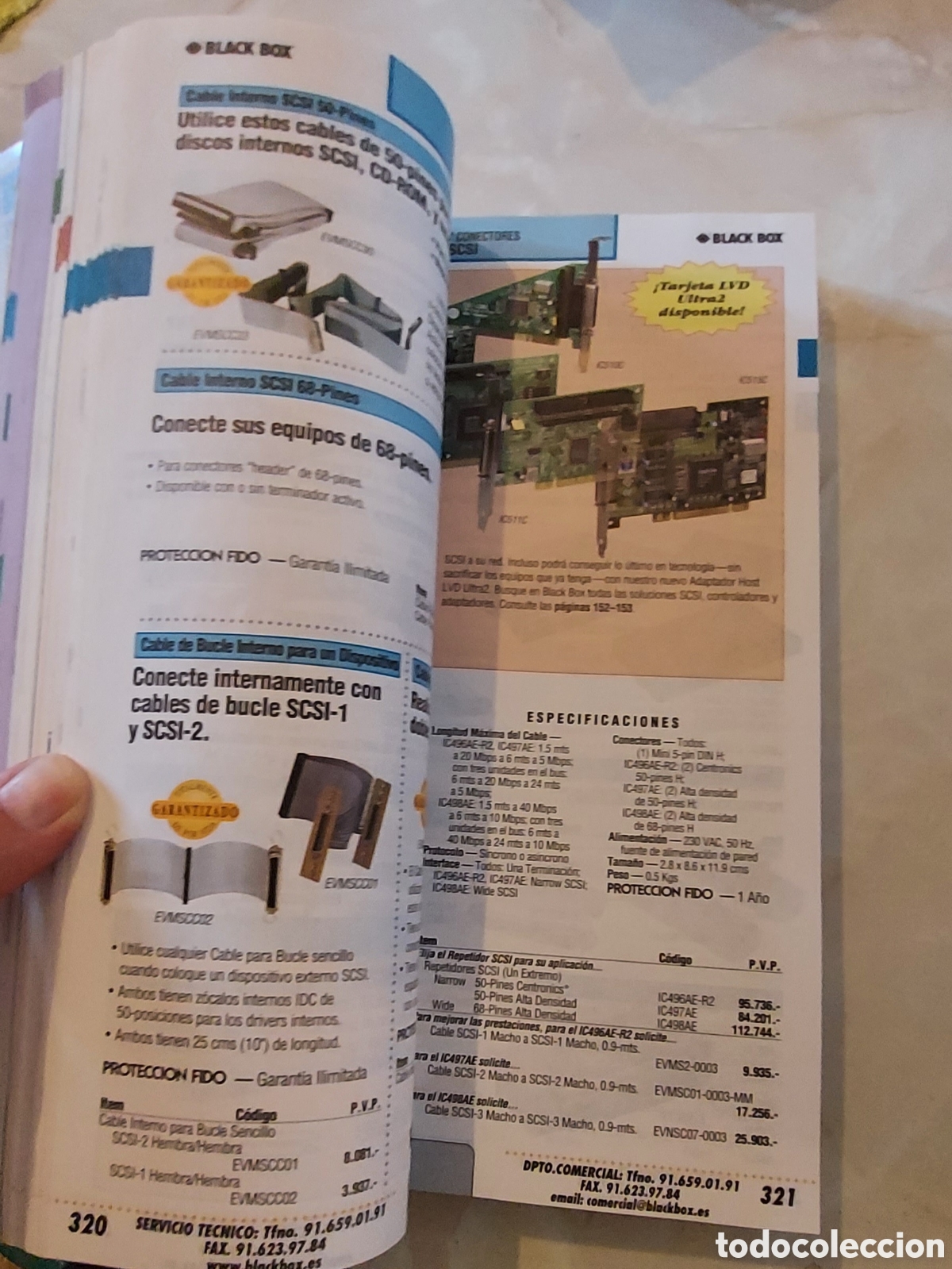 Libros de segunda mano: Inform&aacute;tica. Cat&aacute;logo a&ntilde;os 90 Black Box - Foto 1