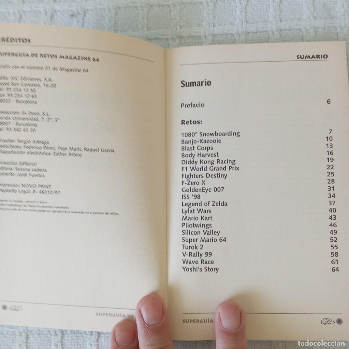 Libros de segunda mano: Superguia de retos nintendo 64 - Foto 4