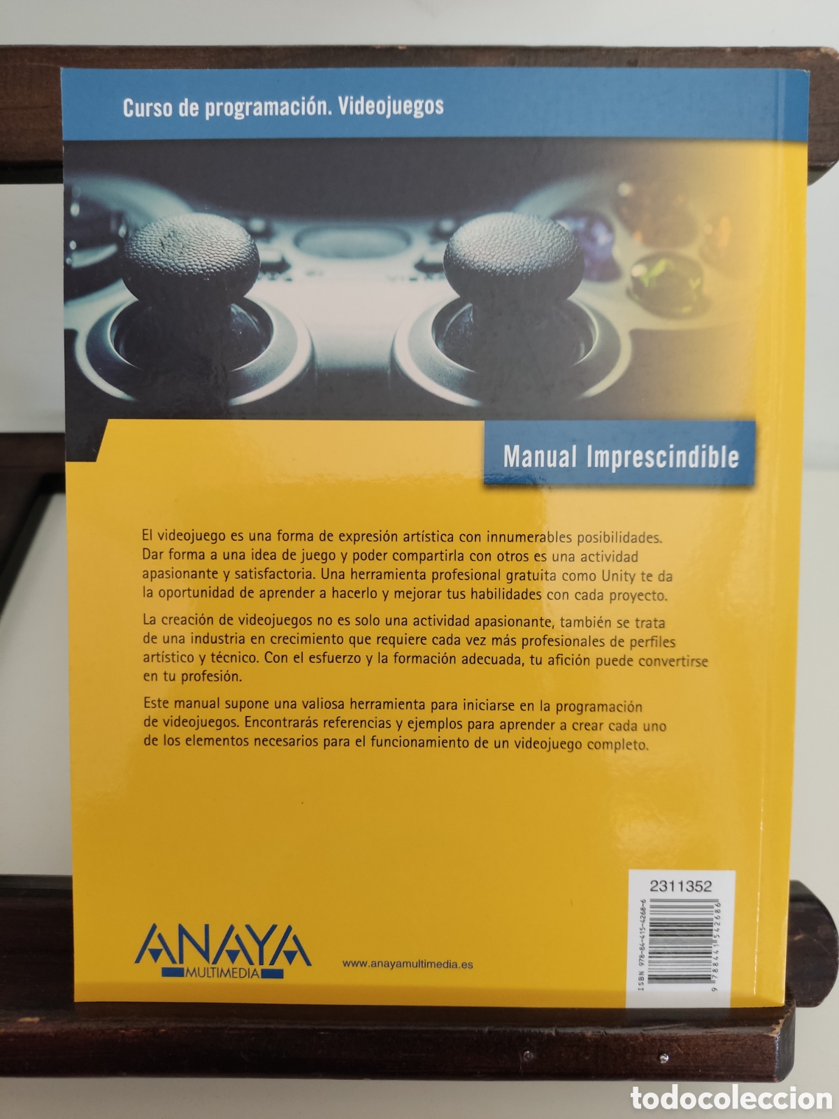 Libros de segunda mano: Curso de programaci&oacute;n videojuegos/ David Rioja & Ricardo de la Rosa/ Anaya, 2020 - Foto 2