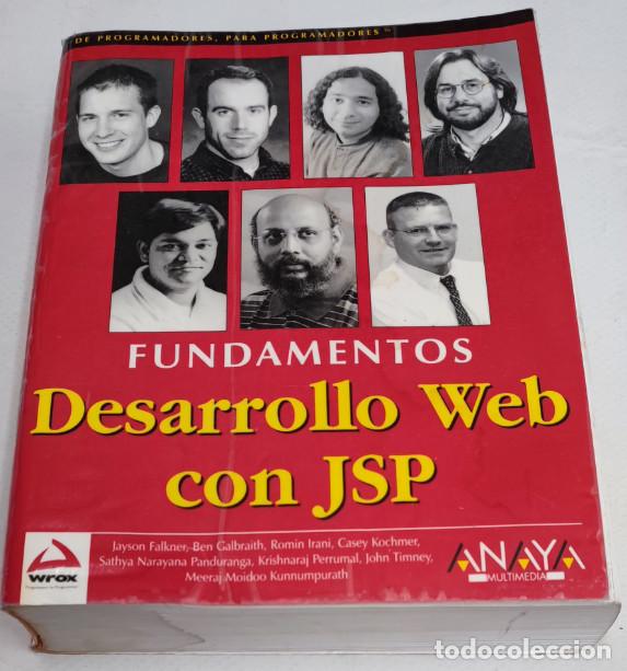 Libros de segunda mano: FUNDAMENTOS DESARROLLO WEB CON JSP, ANAYA 2002, LIBRO - Foto 1