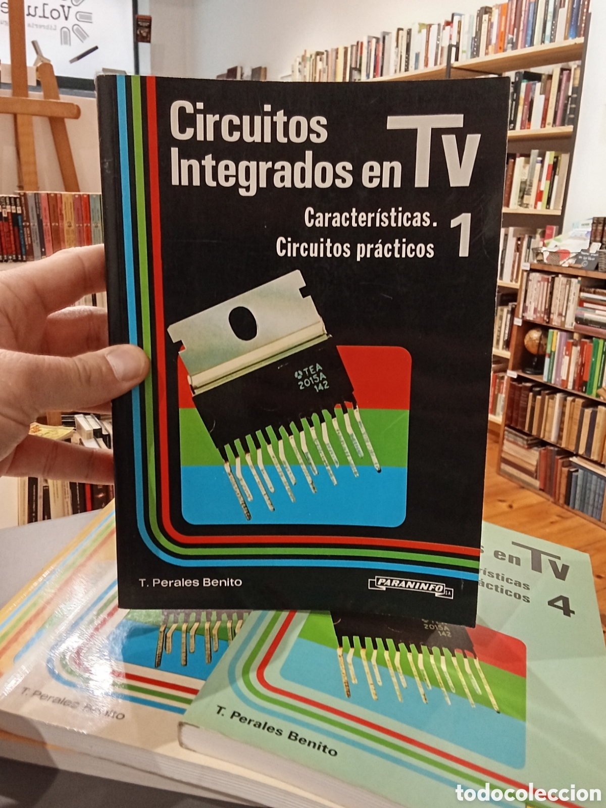 Libros de segunda mano: Circuitos integrados en TV - T. Perales Benito - Paraninfo - Foto 2
