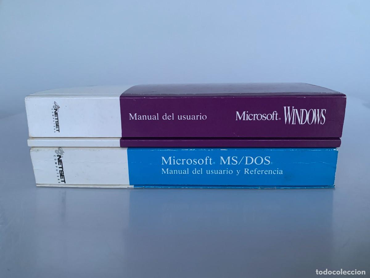 Libros de segunda mano: Manual Windows MS-DOS Microsoft Computadora NETSET - Foto 4