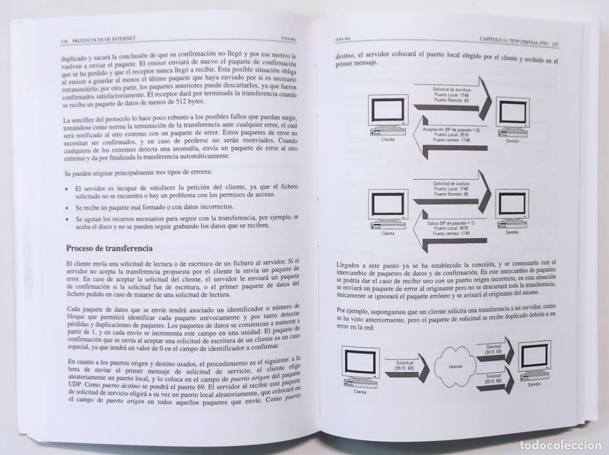 Libros de segunda mano: PROTOCOLOS DE INTERNET. DISE&Ntilde;O E IMPLEMENTACI&Oacute;N EN SISTEMAS UNIX. - Foto 3