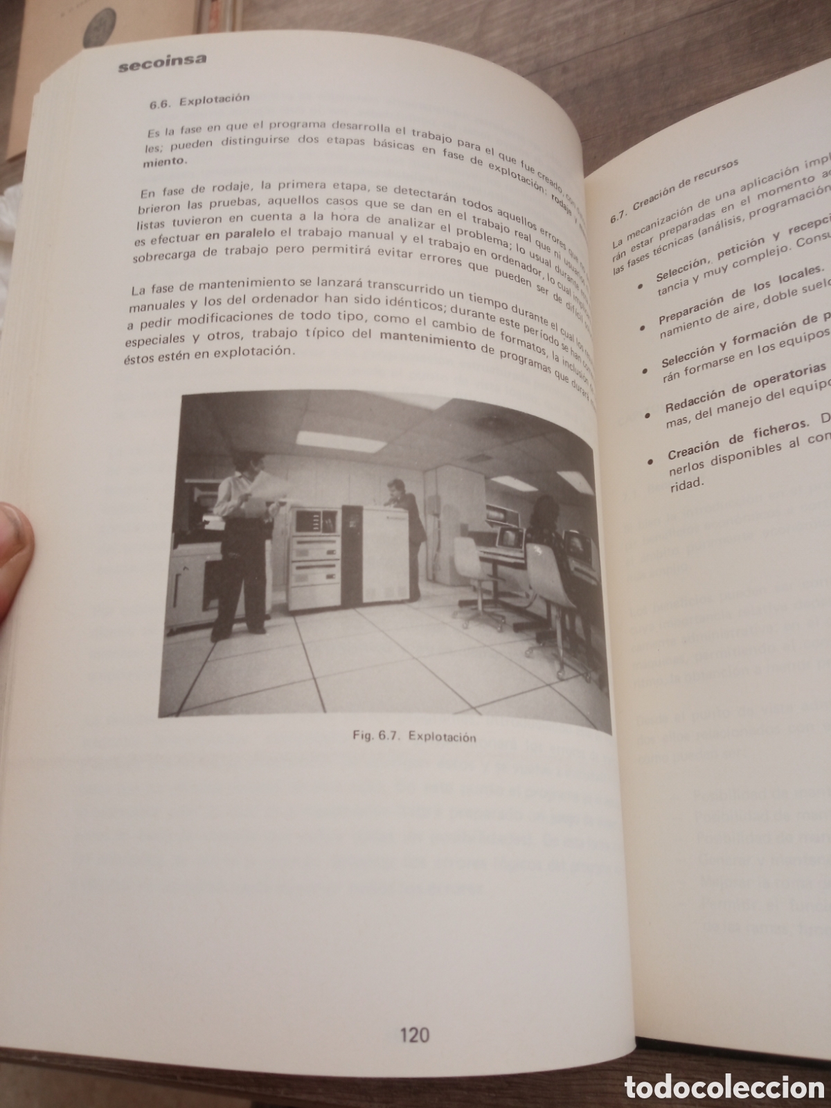Libros de segunda mano: Libro informatica antigua. Informatica para directivos. Secoinsa. Aňo 1989 - Foto 6
