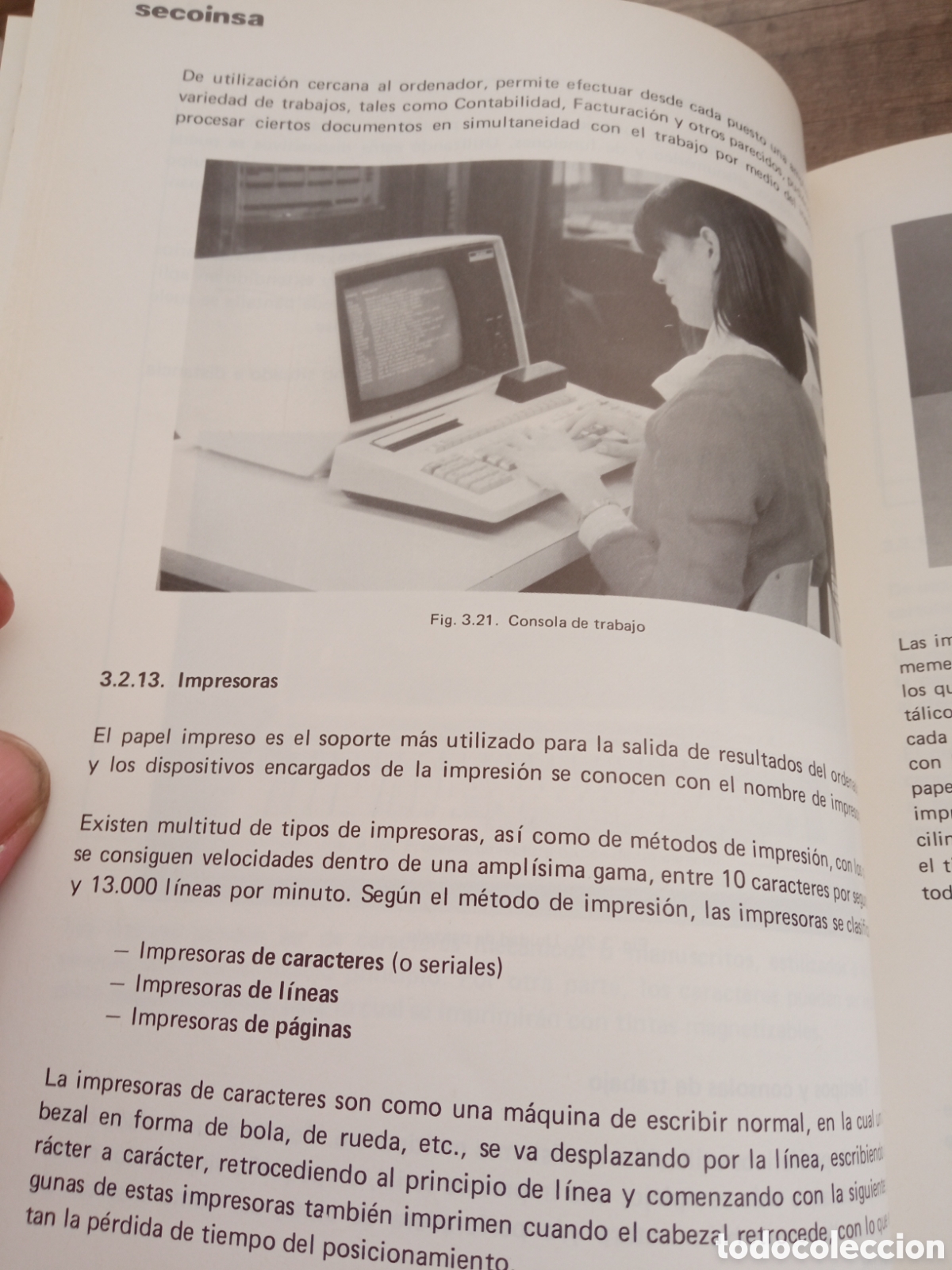 Libros de segunda mano: Libro informatica antigua. Informatica para directivos. Secoinsa. Aňo 1989 - Foto 8