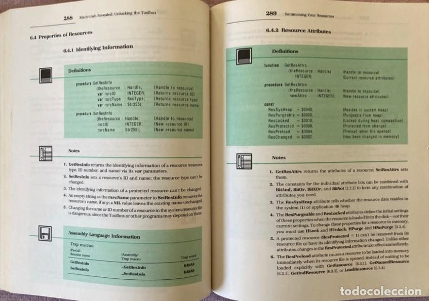 Libros de segunda mano: Macintosh Revealed. Vol 1 Unlocking the Toolbox. Vol 2 Programming with the Toolbox. - Foto 12