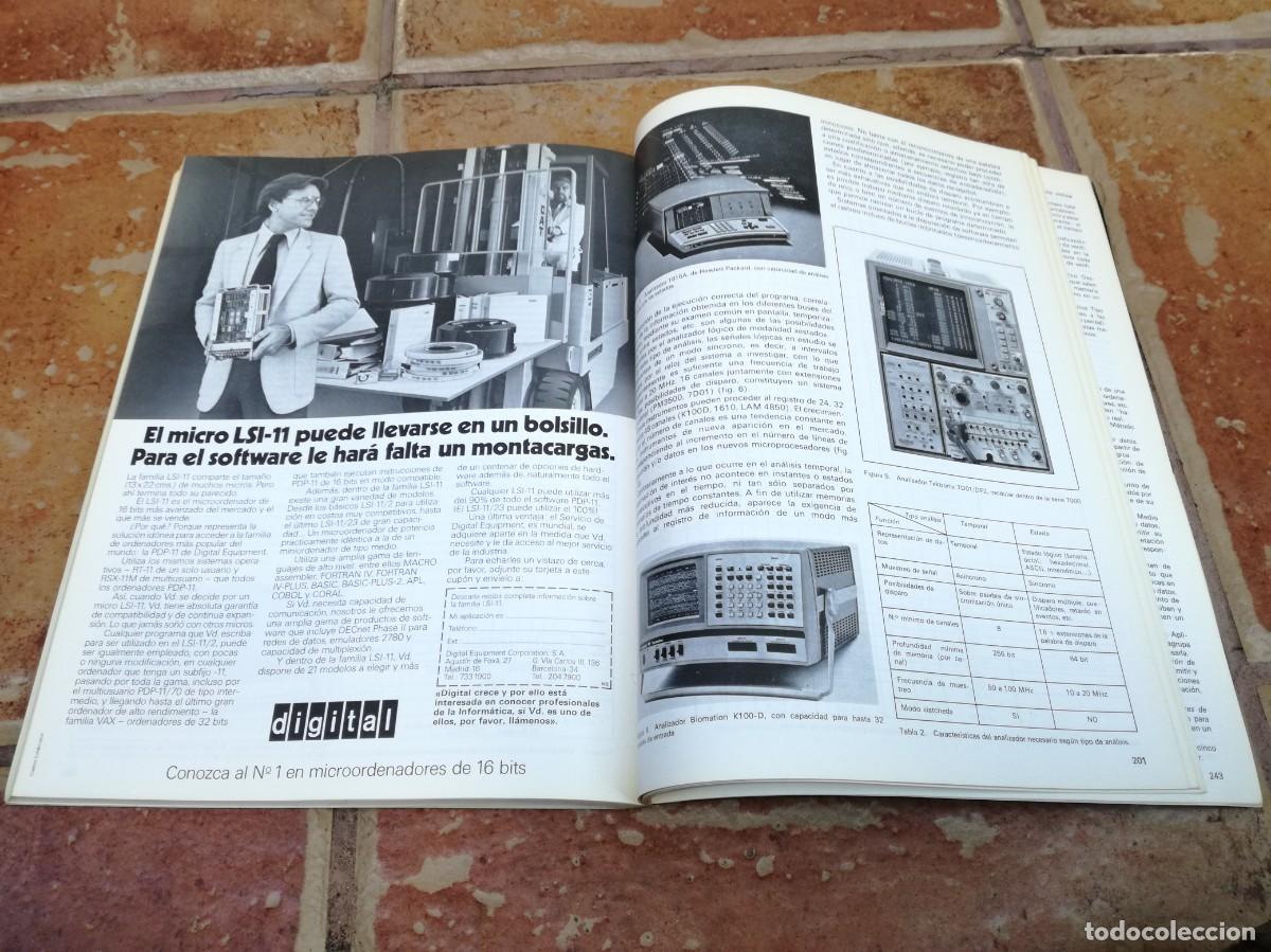 Libros de segunda mano: MICROPROCESADORES Y MICROCOMPUTADORES-MUNDO ELECTR&Oacute;NICO MARCOMBO 1984-254 PAGS - Foto 3