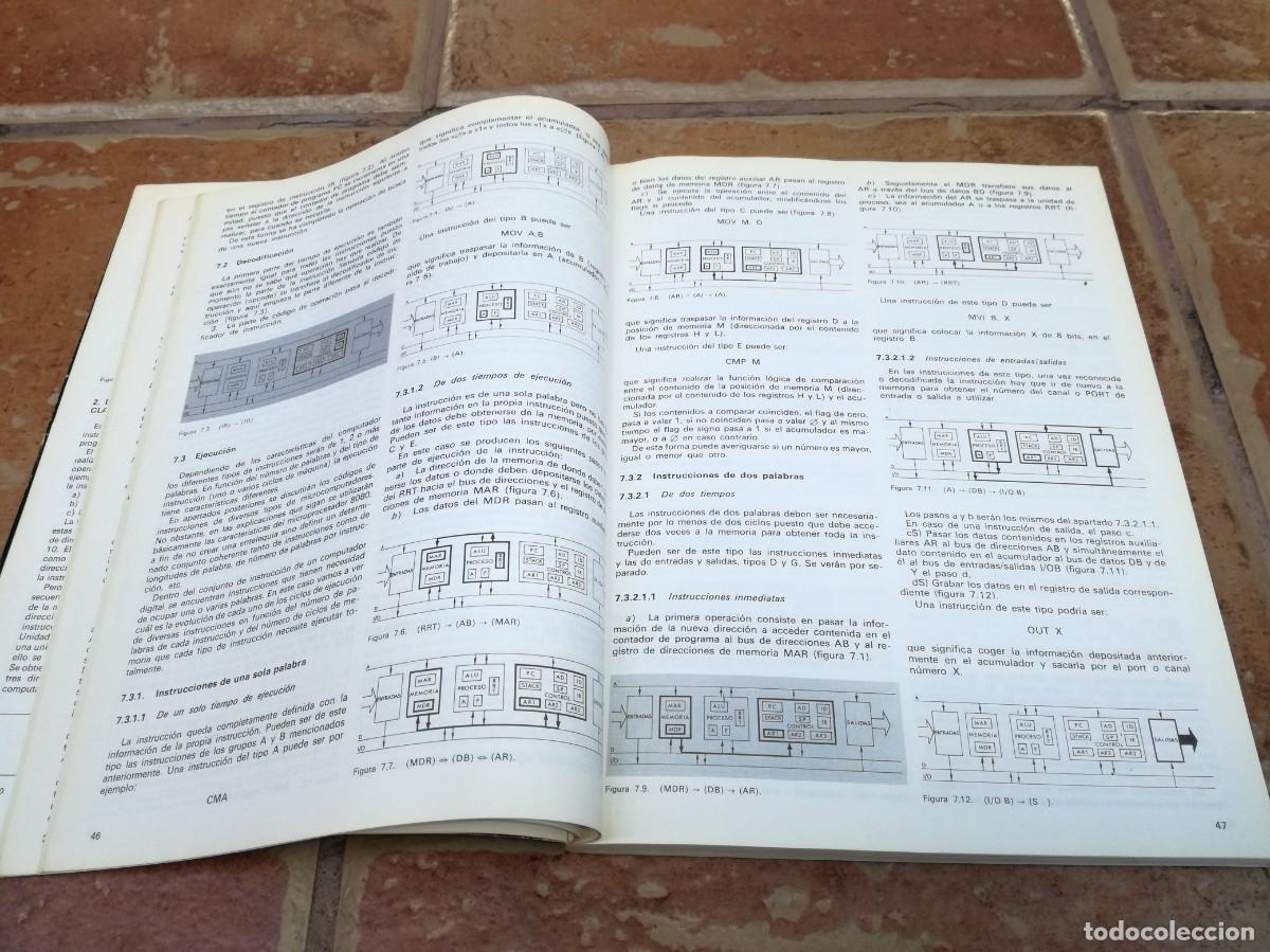 Libros de segunda mano: MICROPROCESADORES Y MICROCOMPUTADORES-MUNDO ELECTR&Oacute;NICO MARCOMBO 1984-254 PAGS - Foto 4