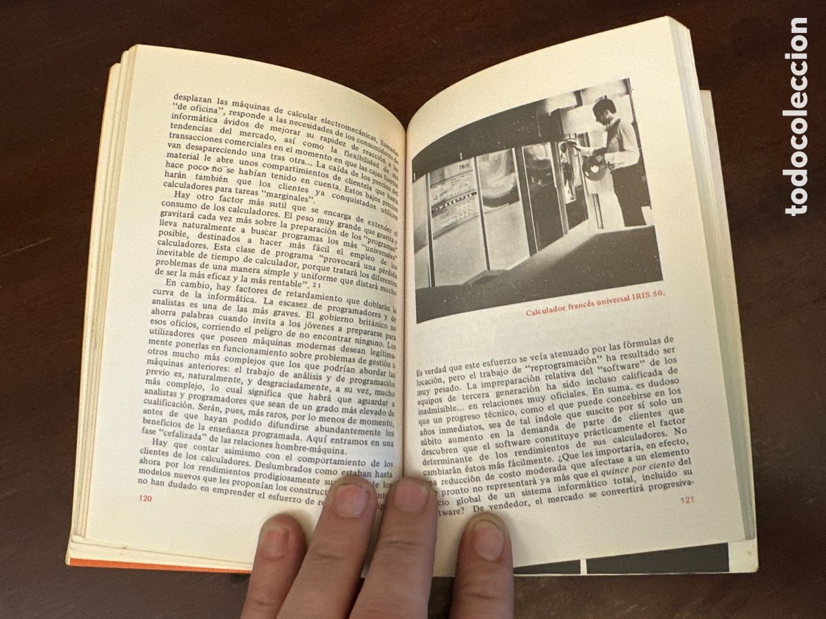 Libros de segunda mano: LA INFORM&Aacute;TICA. M. PONTE Y P. BRAILLARD. - Foto 6