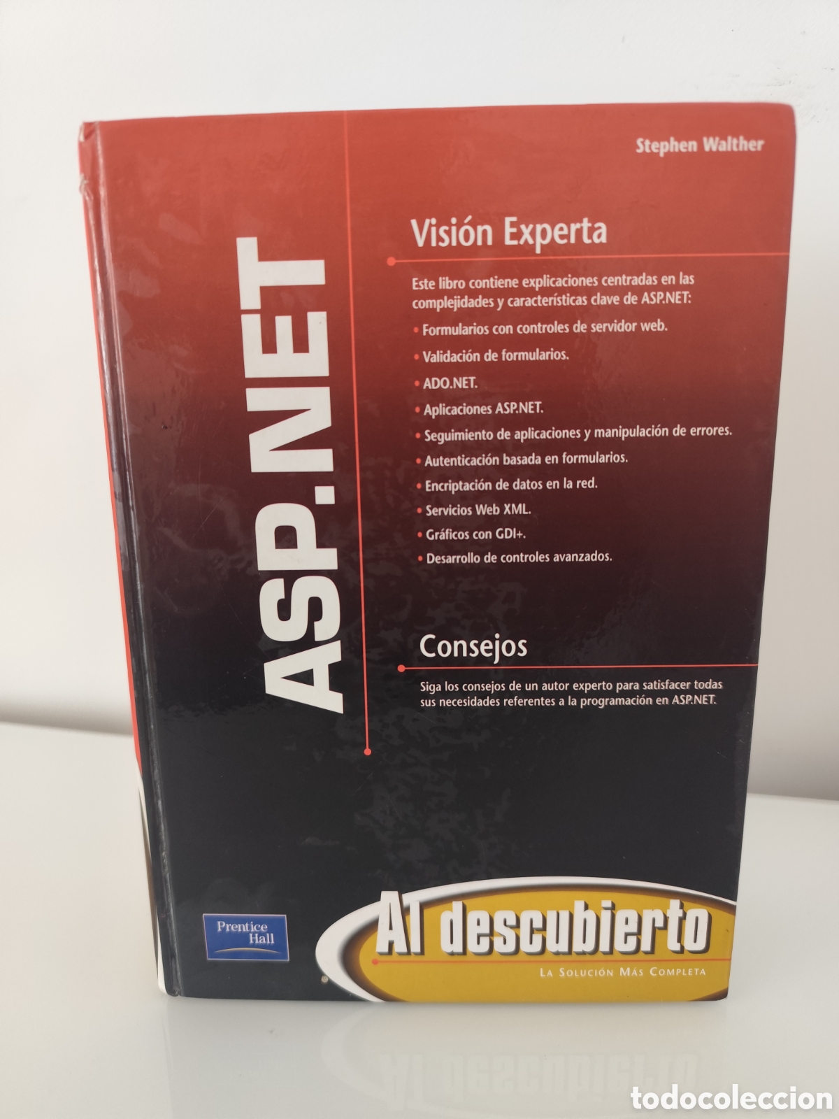 Libros de segunda mano: ASPN-NET al descubierto - WALTHER, STEPHEN - LIBRO DE PROGRAMACION DE INFORMATICA - Foto 1