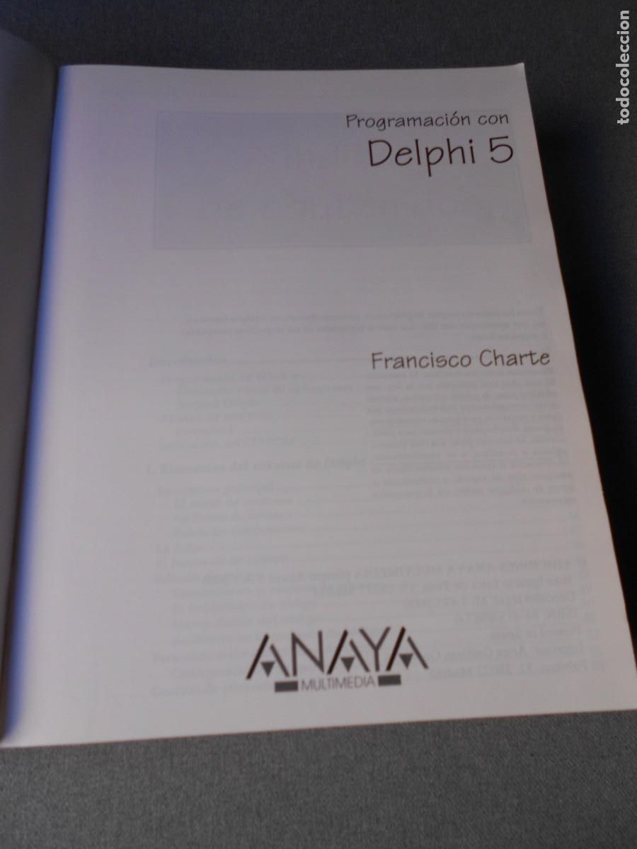 Libros de segunda mano: DELPHI 5. ANAYA 2000 - Foto 2