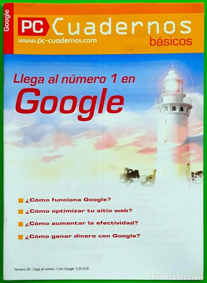 Libros de segunda mano: Llega al n&uacute;mero 1 en Google - PC Cuadernos b&aacute;sicos 2005 - Foto 1