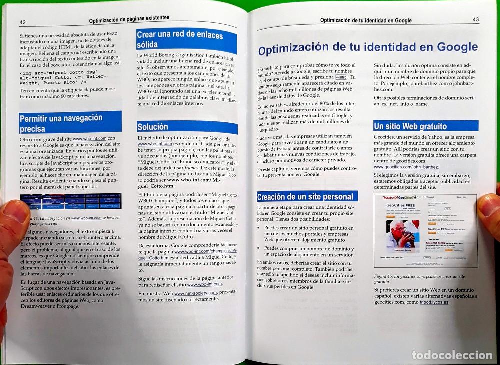 Libros de segunda mano: Llega al n&uacute;mero 1 en Google - PC Cuadernos b&aacute;sicos 2005 - Foto 7