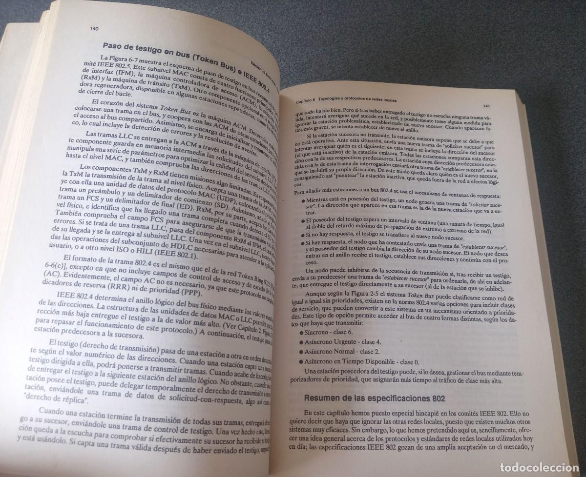 Libros de segunda mano: Redes De Ordenadores Ulysess Black - Foto 9