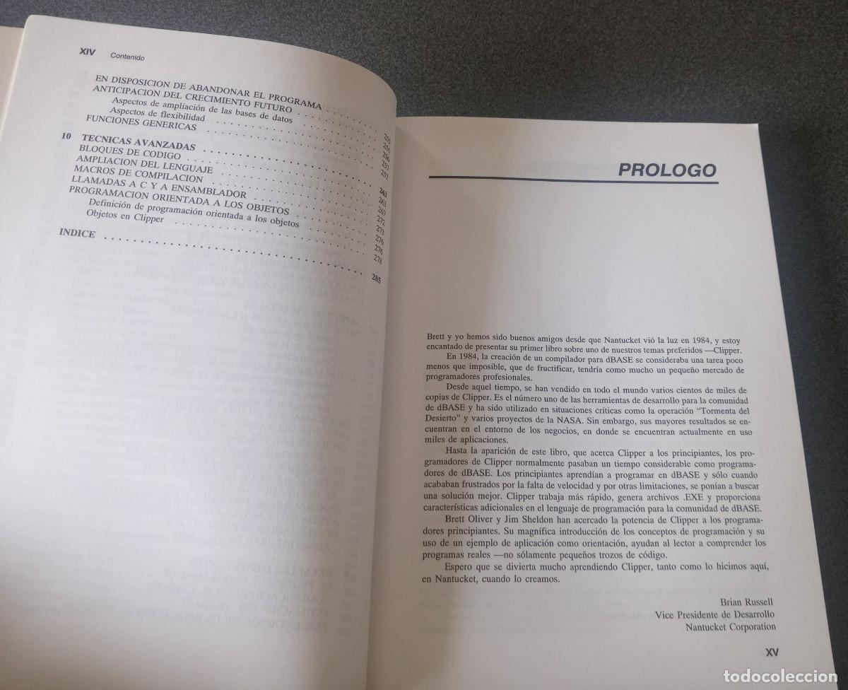 Libros de segunda mano: Programaci&oacute;n En Clipper Brett Oliver Jim Sheldon - Foto 9
