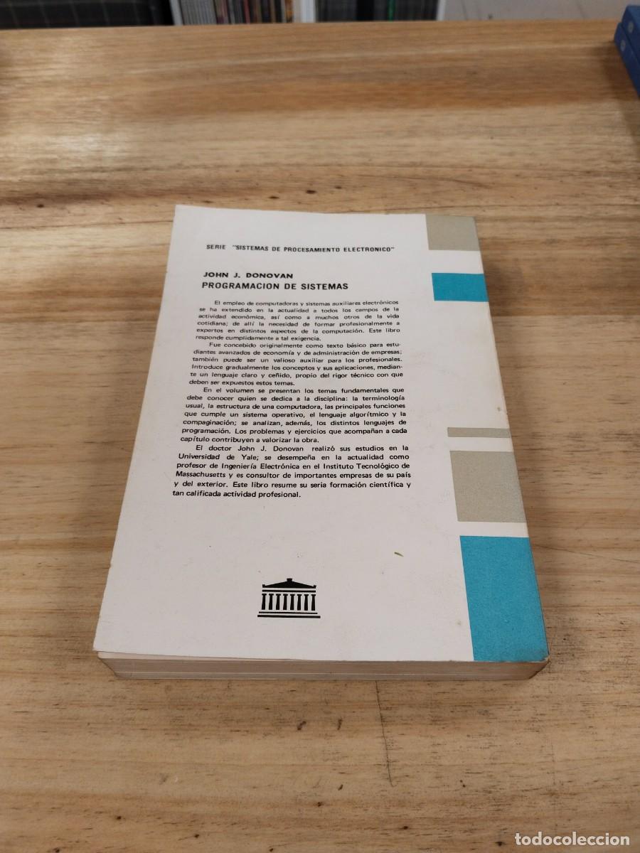 Libros de segunda mano: Programaci&oacute;n de Sistemas - John J. Donovan - Foto 2