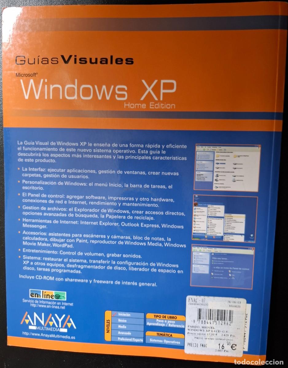 Libros de segunda mano: Guia visual de Windows XP - Foto 3