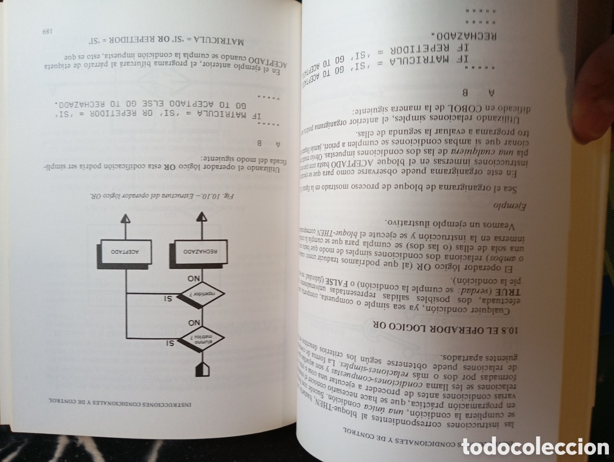 Libros de segunda mano: LOTE 2 LIBROS DE PROGRAMACION INFORMATICA. LENGUAJE COBOL-COMO CONSTRUIR JUEGOS DE AVENTURAS. - Foto 17