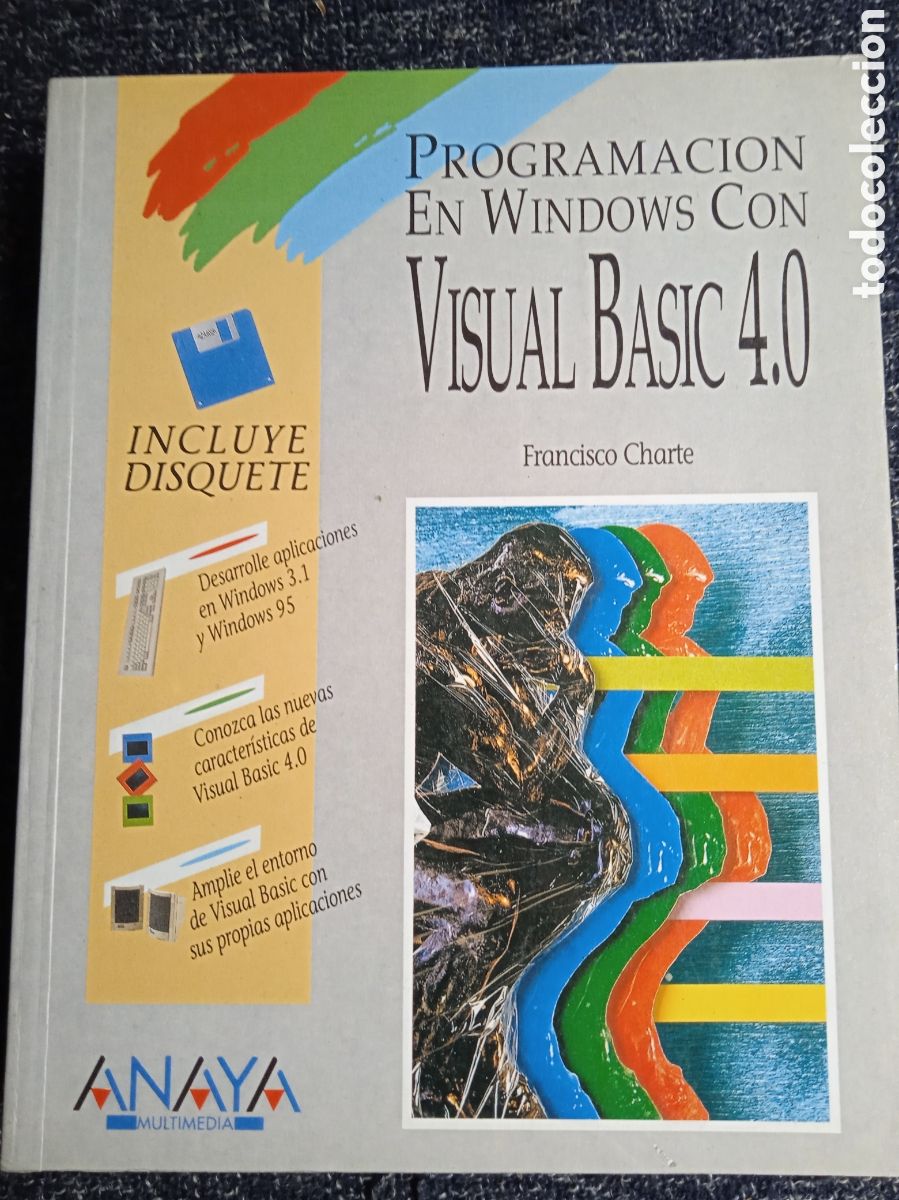 Libros de segunda mano: Programaci&oacute;n en Windows con Visual Basic 4.0 / Francisco Charte - INFORMATICA 1993 - Foto 1