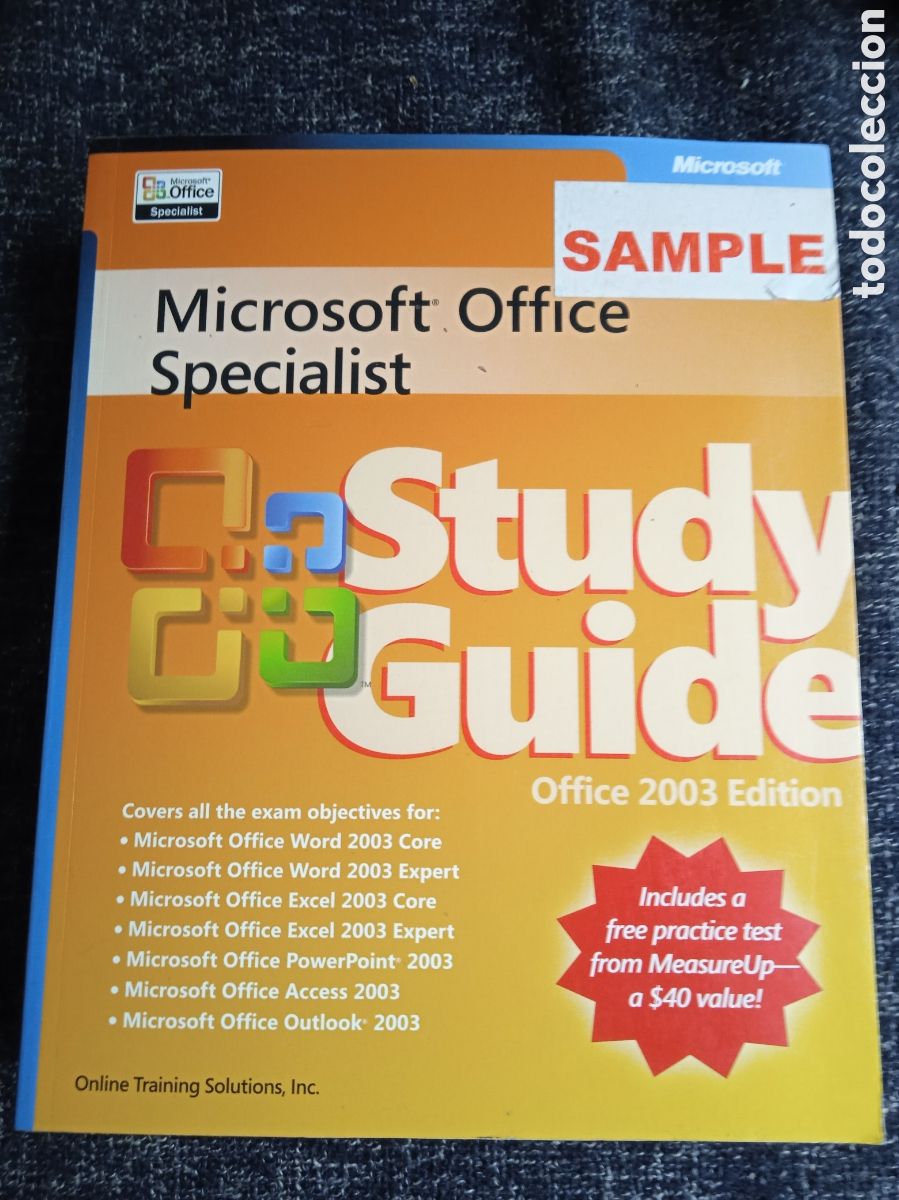 Libros de segunda mano: Microsoft? Office Specialist Study Guide Office 2003 Edition Joan Lambert and Joyce Cox - Foto 1
