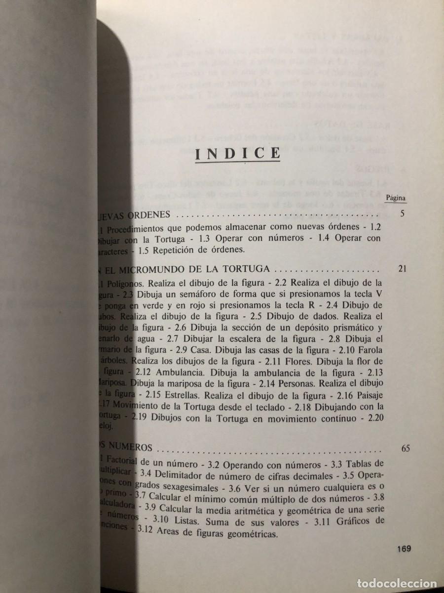 Libros de segunda mano: EJERCICIOS DE LOGO / JOSE LUIS GARC&Iacute;A BENGOA / 1987 / SIN USAR - Foto 2