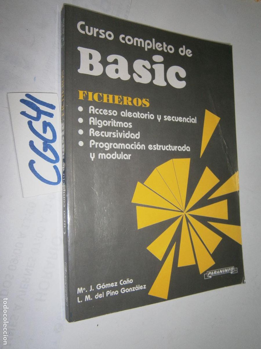 Libros de segunda mano: CURSO COMPLETO DE BASIC - Foto 1