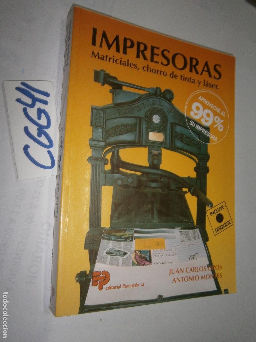 Libros de segunda mano: IMPRESORAS MATRICIALES, CHORRO DE TINTA Y LASER - Foto 1