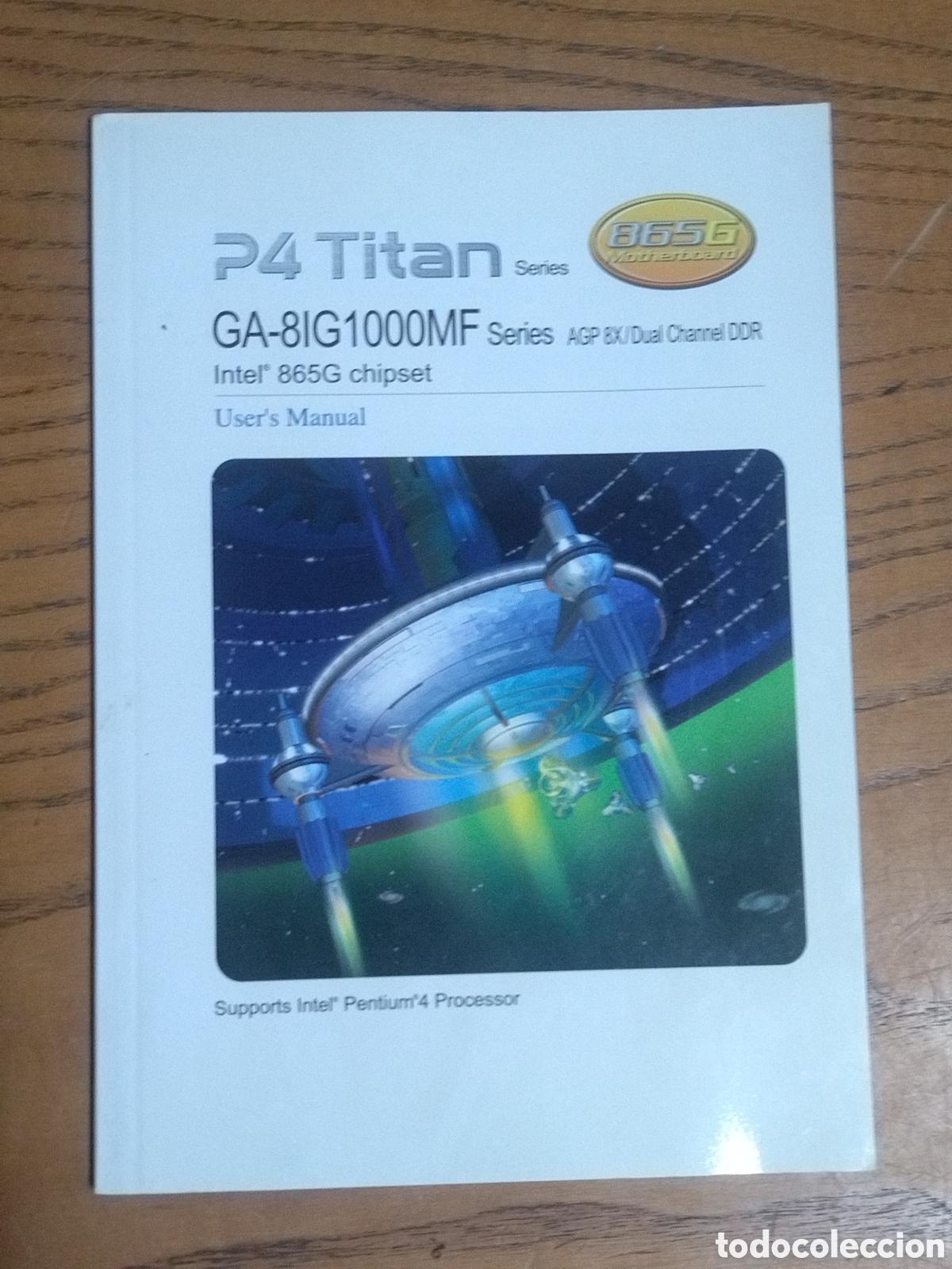 Libros de segunda mano: Manual P4 TItan GA- 8IG1000MF . Pentium 4 processor - Foto 1