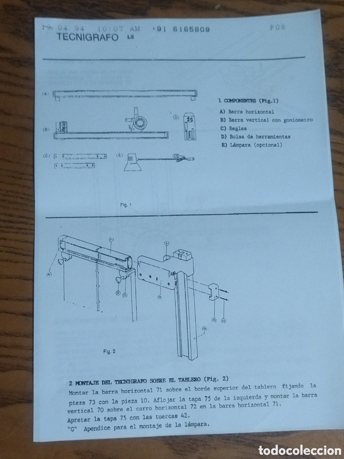 Libros de segunda mano: Fotocopias de tecnigrafo - Foto 1