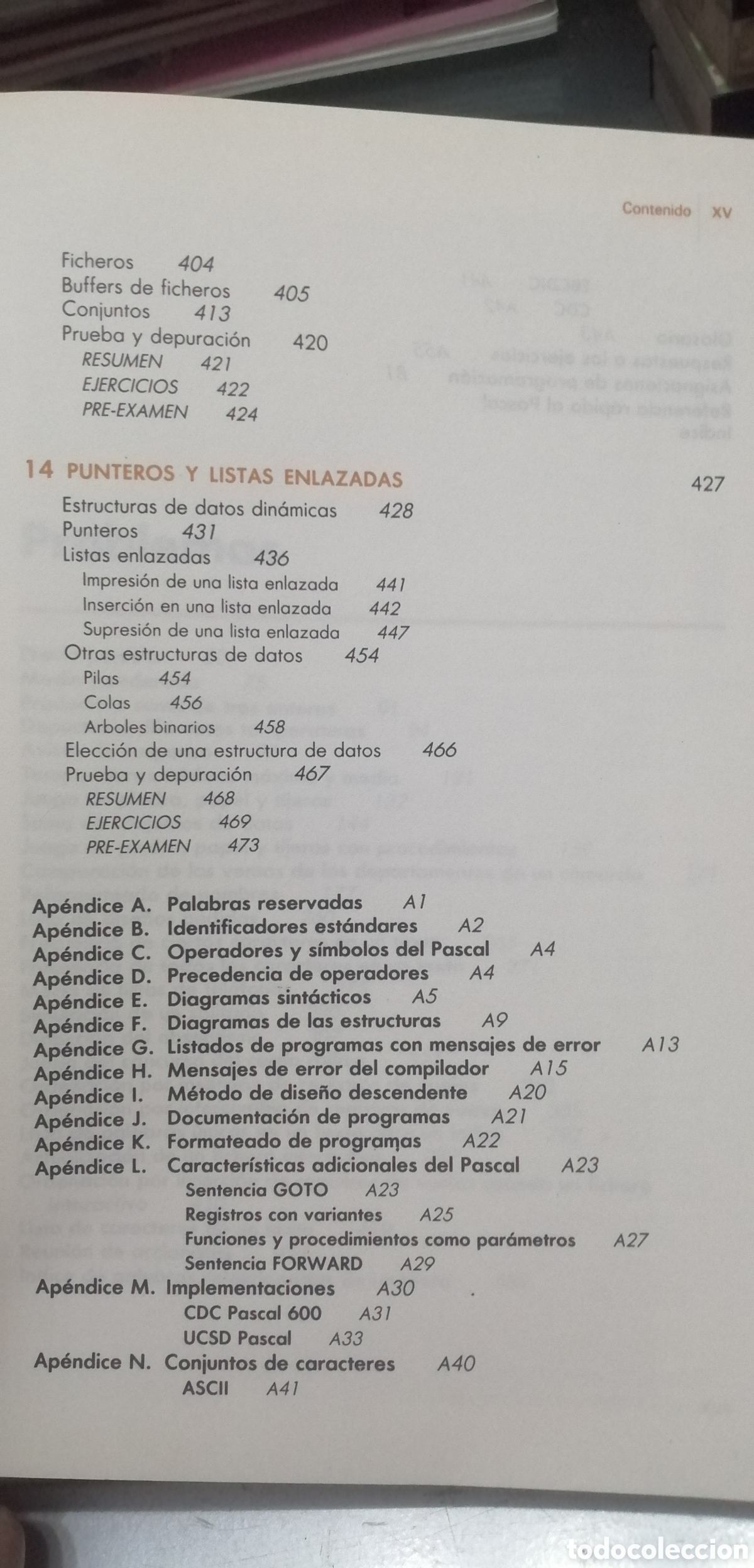 Libros de segunda mano: Pascal. Dale / Orshalick. McGraw Hill 1985 - Foto 11