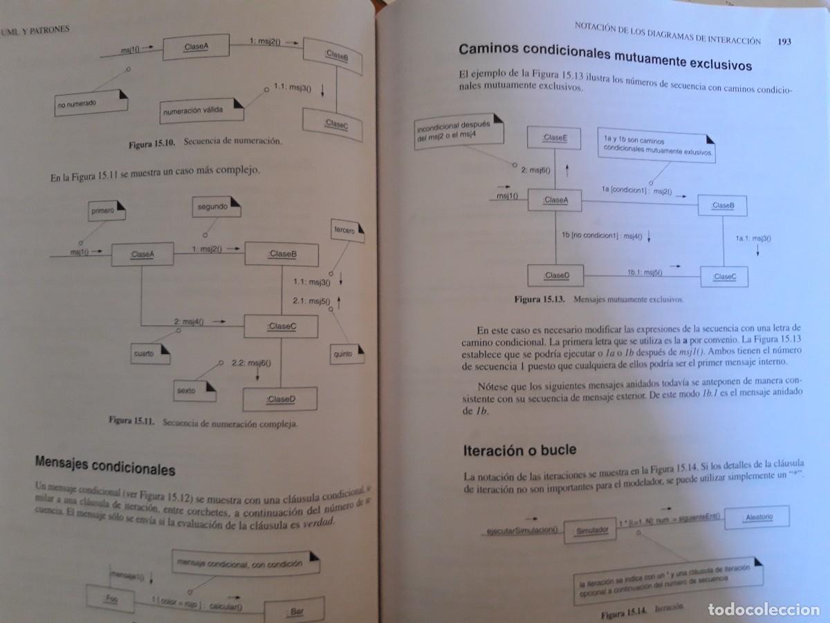 Libros de segunda mano: UML y Patrones - An&aacute;lisis y dise&ntilde;o orientado a objetos - Foto 2
