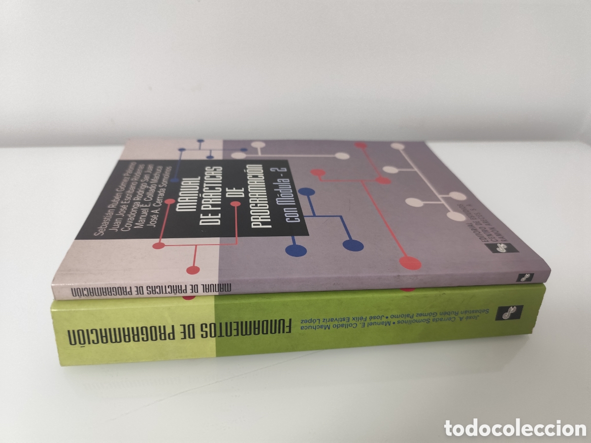 Libros de segunda mano: FUNDAMENTOS Y MANUAL DE PRACTICAS DE PROGRAMACION CON MODULA -2 CON CD - 2 LIBROS - Foto 3