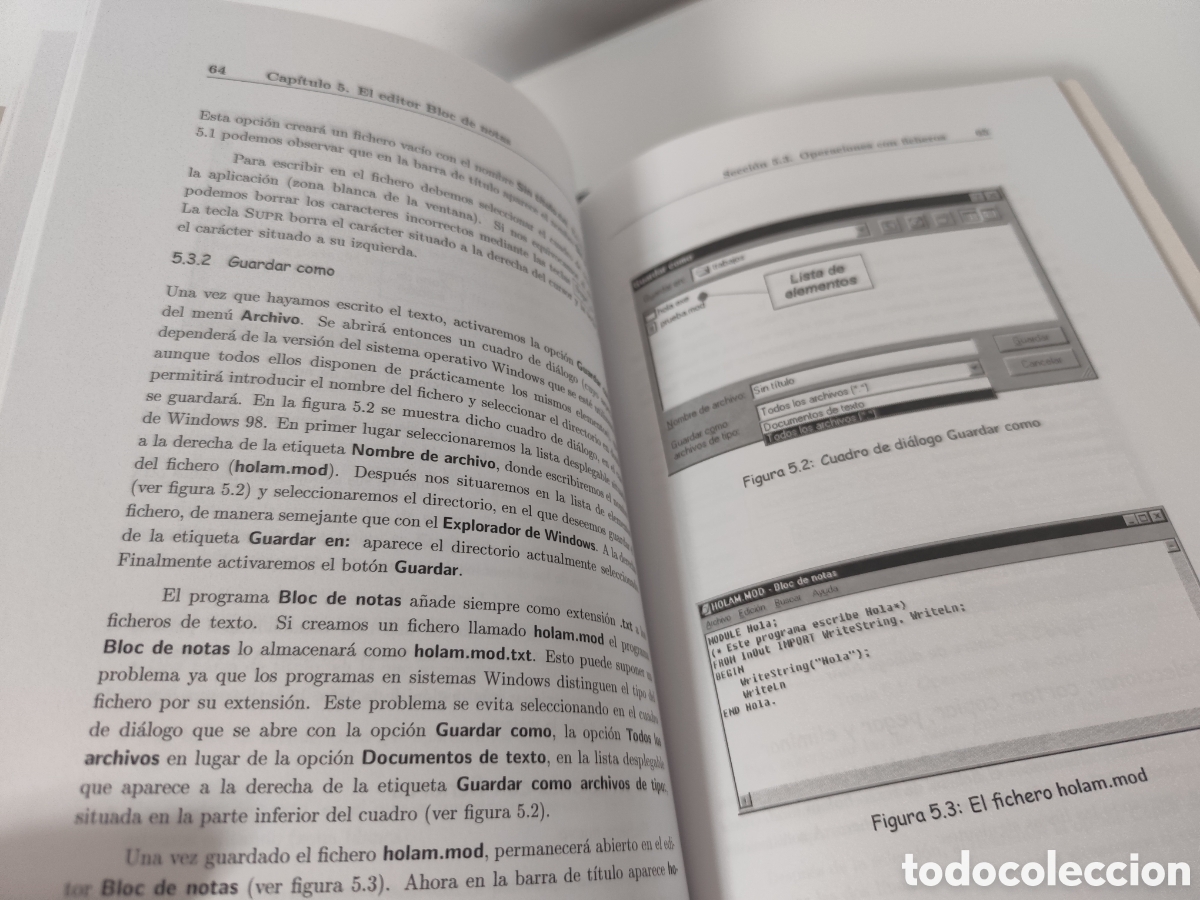 Libros de segunda mano: FUNDAMENTOS Y MANUAL DE PRACTICAS DE PROGRAMACION CON MODULA -2 CON CD - 2 LIBROS - Foto 7