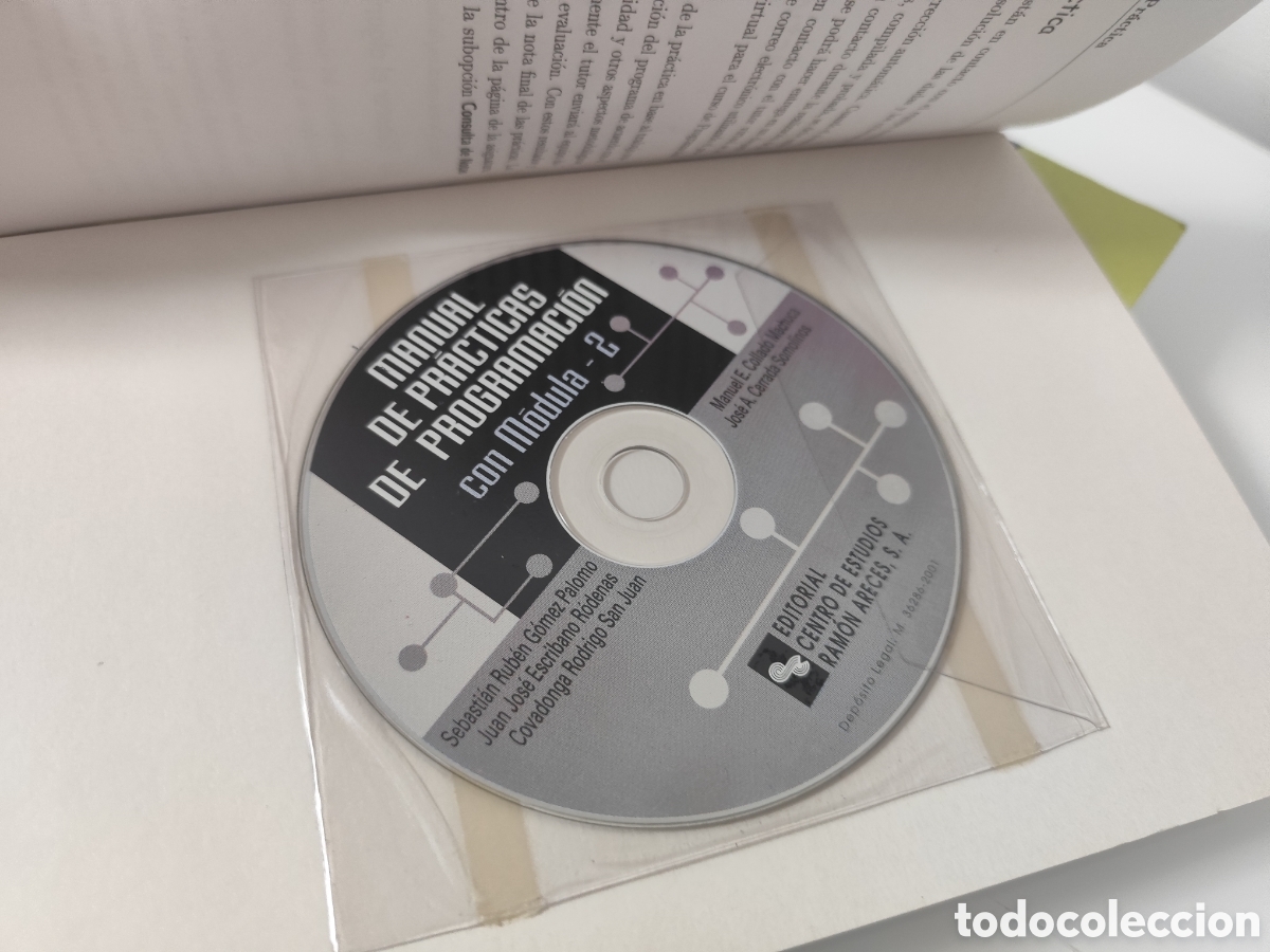 Libros de segunda mano: FUNDAMENTOS Y MANUAL DE PRACTICAS DE PROGRAMACION CON MODULA -2 CON CD - 2 LIBROS - Foto 8