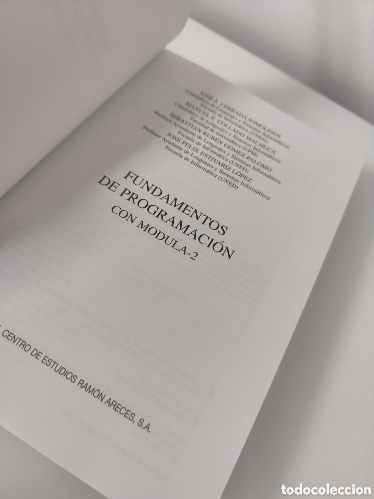Libros de segunda mano: FUNDAMENTOS Y MANUAL DE PRACTICAS DE PROGRAMACION CON MODULA -2 CON CD - 2 LIBROS - Foto 9