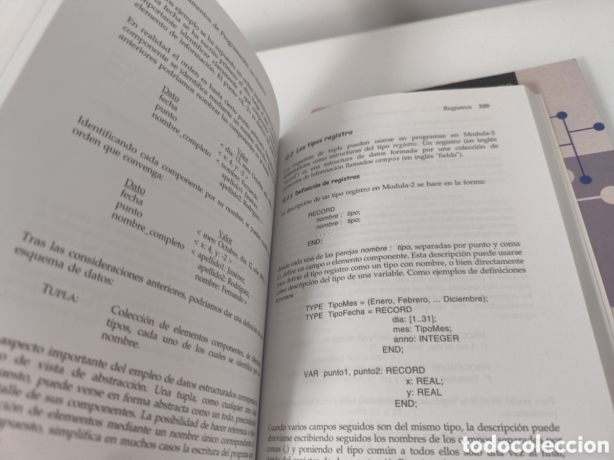 Libros de segunda mano: FUNDAMENTOS Y MANUAL DE PRACTICAS DE PROGRAMACION CON MODULA -2 CON CD - 2 LIBROS - Foto 12