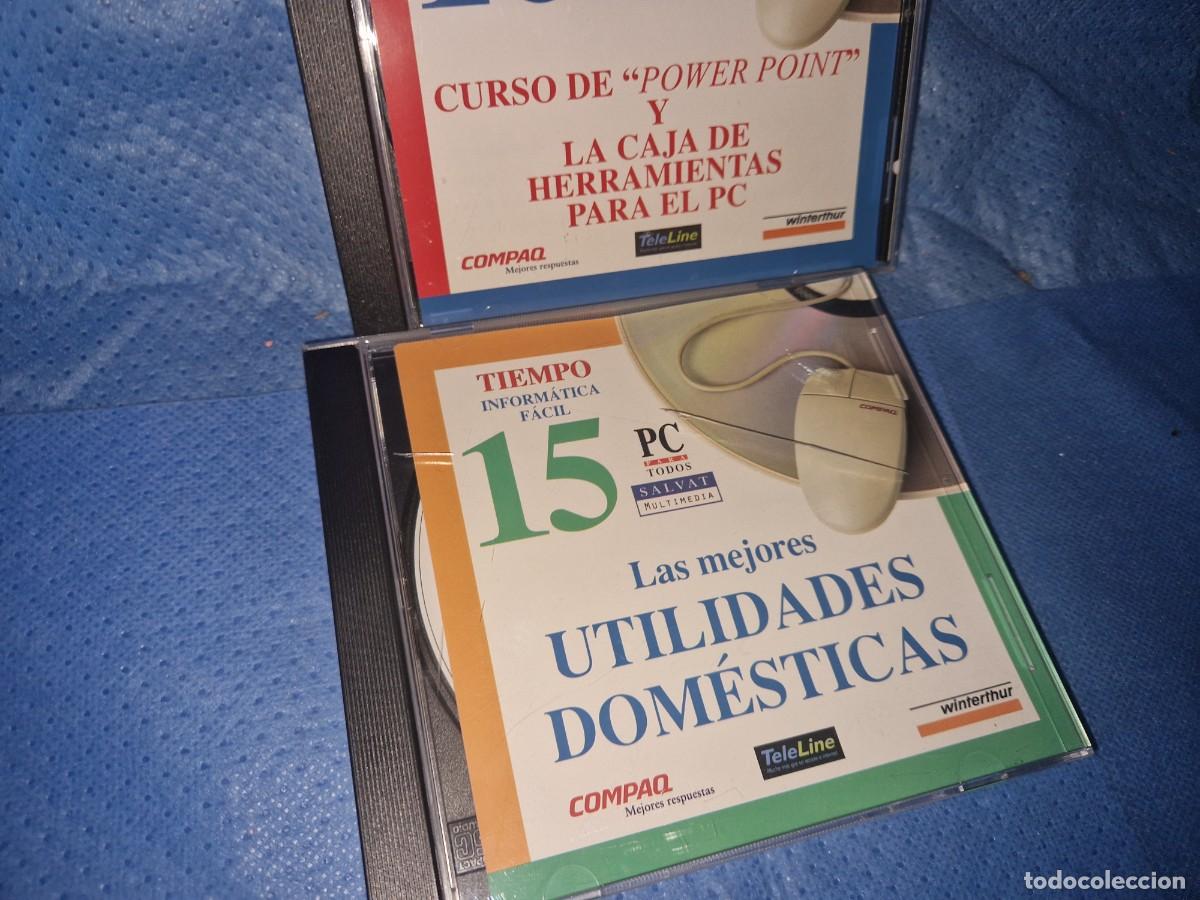 Libros de segunda mano: CURSO DE INFORM&Aacute;TICA F&Aacute;CIL (16 CD-ROM). - Salvat Multimedia - Foto 3